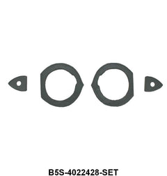 OUTSIDE DOOR HANDLE PADS - 55-57 T-BIRD - RUBBER