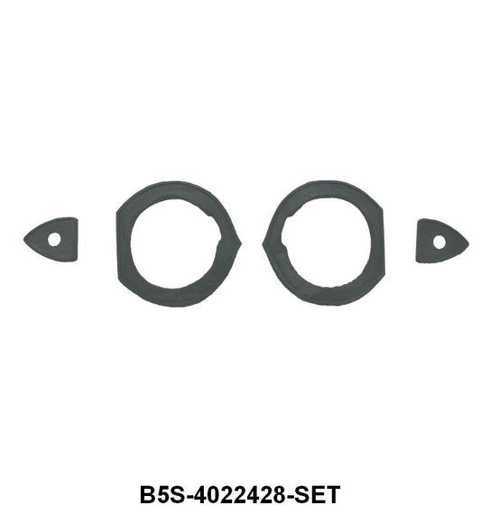 OUTSIDE DOOR HANDLE PADS - 55-57 T-BIRD - RUBBER