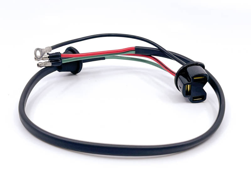 HEADLIGHT BUCKET WIRES - 55-56 PICKUP W/MOLDED ENDS