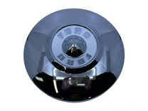 CHROME HUB CAP - 56 PASS/T-BIRD WITH WHITE CENTER