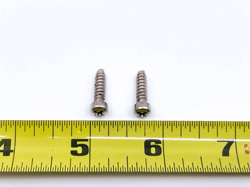 HEADLIGHT BEZEL/DOOR SCREWS - 56 PASSENGER SET OF 2
