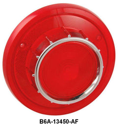 TAIL LIGHT LENS WITH FORD SCRIPT - 56 PASS/T-BIRD