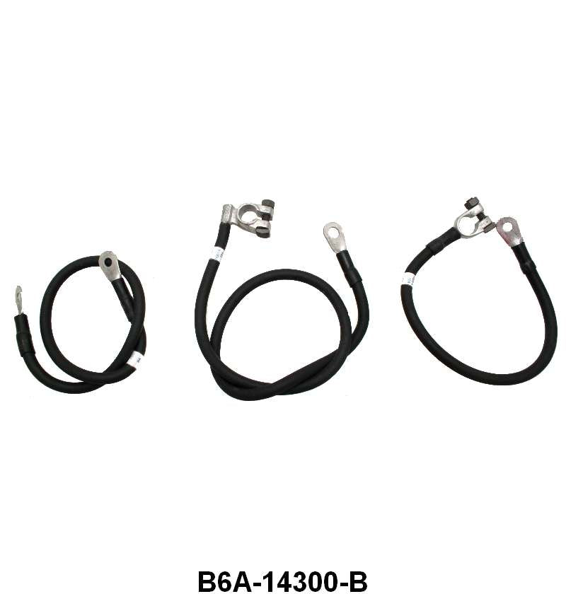 FORD SCRIPT BATTERY CABLE SET - 56 PASS WITHOUT A/C
