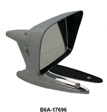 OUTSIDE MIRROR - 55-59 PASS/T-BIRD HOODED WITH RECTANGLE HEAD