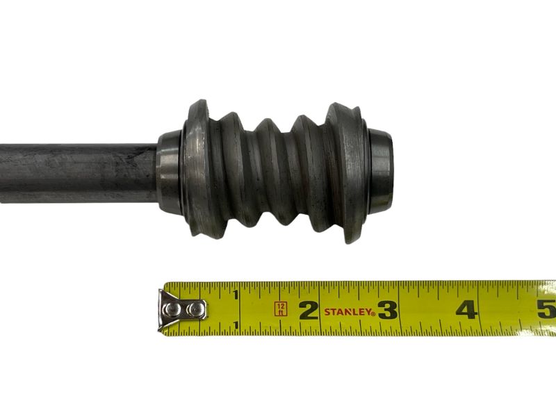 STEERING BOX WORM & SHAFT - 56 PASSENGER, 3 TOOTH  #309