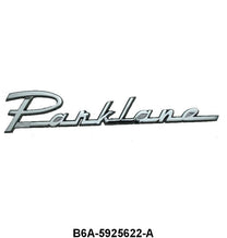 QUARTER PANEL EMBLEM SCRIPT - 56 WGN "PARKLANE" 2 REQUIRED
