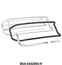 REAR/BACK WINDOW SEAL - 56 FORD/MERCURY 2DR HARDTOP #64