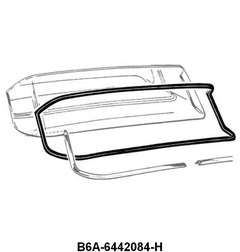REAR/BACK WINDOW SEAL - 56 FORD/MERCURY 2DR HARDTOP #64