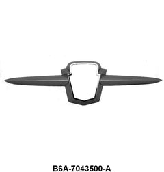 TRUNK EMBLEM BEZEL - 56 MAINLINE, CUSTOMLINE EXCEPT WAGON