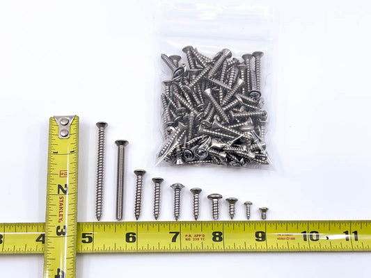 INTERIOR TRIM SCREW KIT - 56 4-DOOR SEDAN