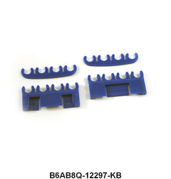 SPARK PLUG WIRE SEPARATOR SET - 62-70 ALL V8 ENGINES "BLUE"