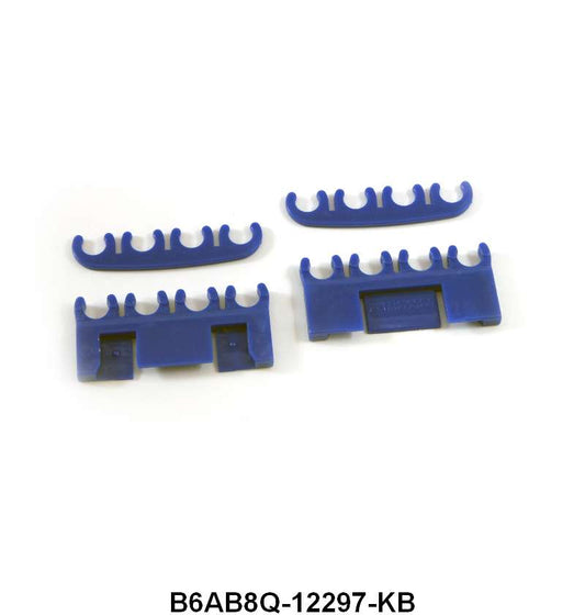 SPARK PLUG WIRE SEPARATOR SET - 62-70 ALL V8 ENGINES "BLUE"