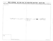 HEATER SWITCH TO IGNITION SWITCH WIRE - 56 PICKUP W/FUSE HOLDER