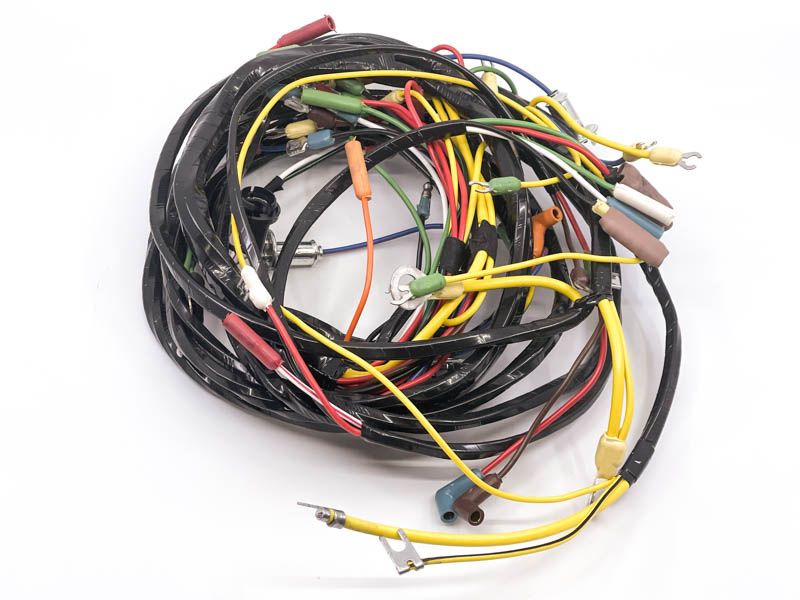 UNDER DASH TO ENGINE WIRES (COWL HARNESS) - 56 PICKUP, V8, WITH OIL