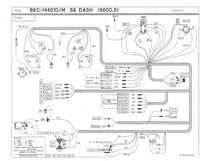 UNDER DASH TO ENGINE WIRES (COWL HARNESS) - 56 PICKUP, V8, WITH OIL