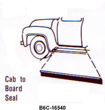 RUNNING BOARD TO CAB SEALS - 56 F-100/F-350