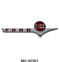 HOOD SIDE EMBLEMS - 56 "F-100" PAINTED