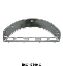 CHROME INSTRUMENT BEZEL FOR STOCK GAUGES - 56 F-100/F-350