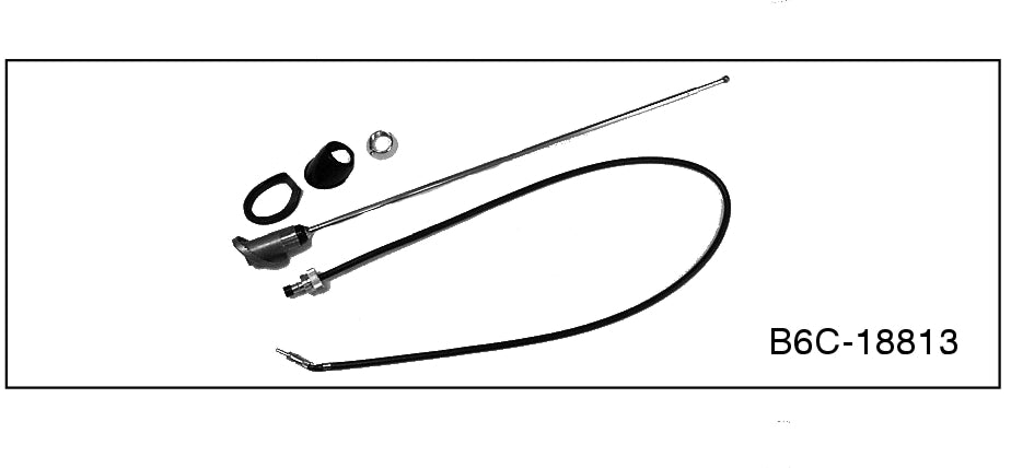 COWL MOUNT RADIO ANTENNA - 56 F-100/F-350
