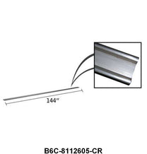 144" BED STRIP WITHOUT HOLES - PLAIN STEEL