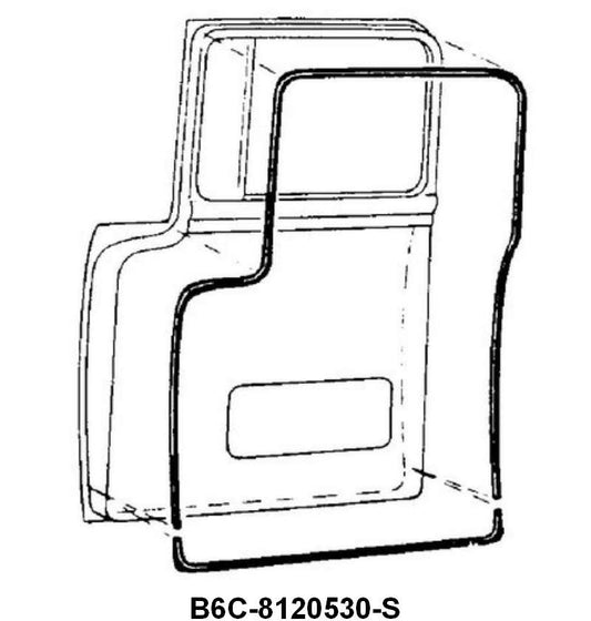 DOOR SEALS - 56 F-100/F-350