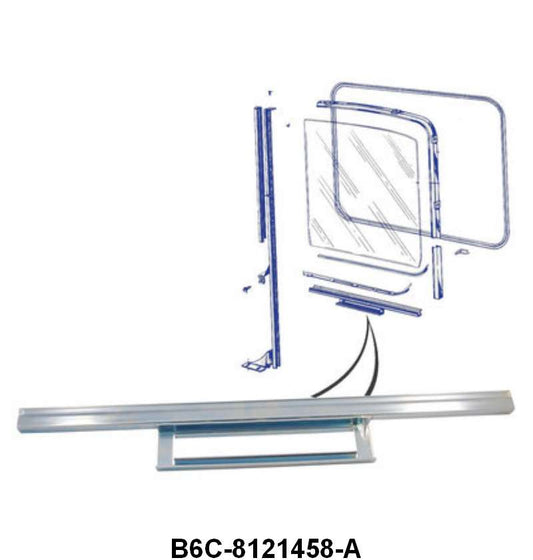 DOOR GLASS CHANNEL - 56 F-100/F-350 RH