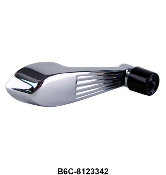 WINDOW CRANK - 56 F-100/F-350 WITH BLACK KNOB AND SET SCREW