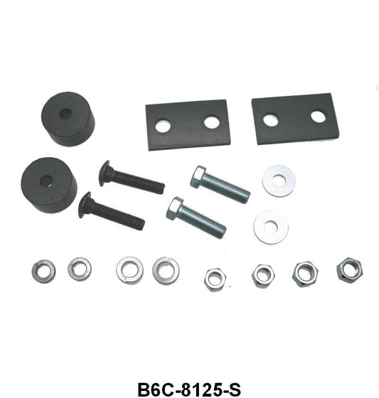 RADIATOR CORE SUPPORT PAD & BOLT KIT - 56 F-100/F-350