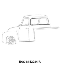 BACK WINDOW SEAL -56 F-100/F-350 BIG WINDOW WITH GROOVE FOR TRIM