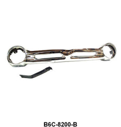 GRILLE - 56 F-100/F-350 CHROME - NO HOLES FOR EMBLEM