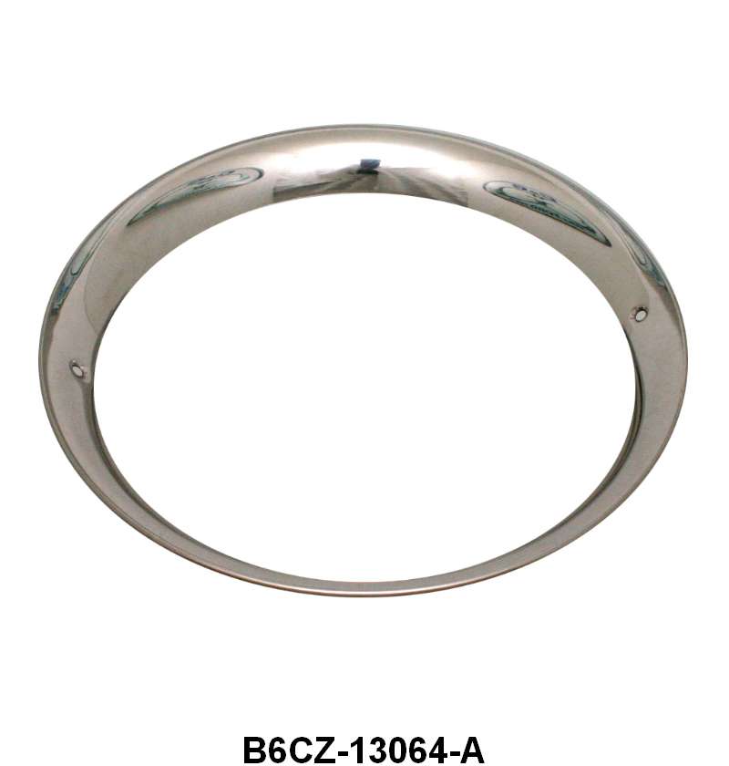 HEADLIGHT OUTER TRIM RING - 56 F-100/F-350 STAINLESS