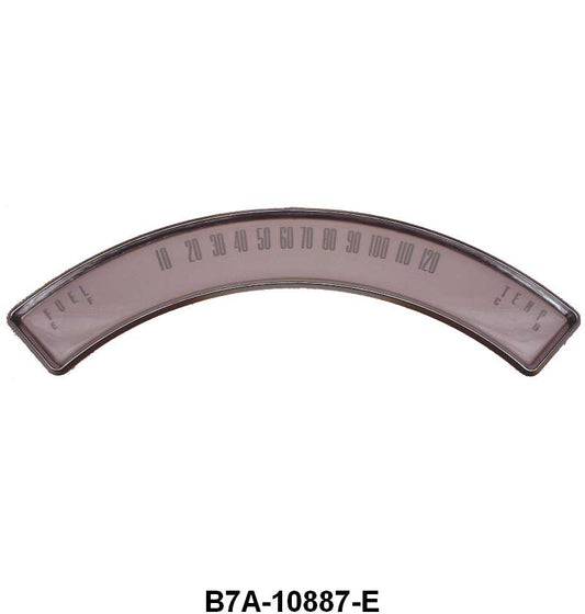 INSTRUMENT BEZEL LENS - 57 PASS/RANCHERO SPEEDO, FUEL & TEMP