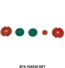 INSTRUMENT PANEL WARNING LENS KIT - 57 PASSENGER/RANCHERO 5 pcs