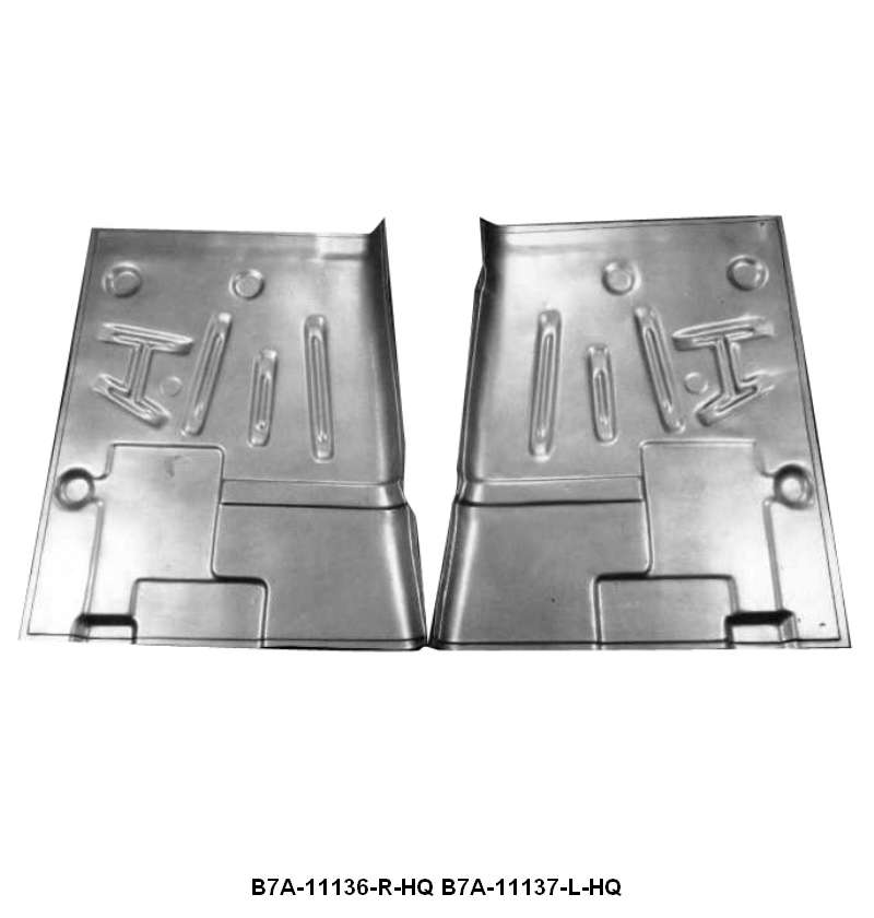 FRONT FLOOR PAN - 57-58 PASSENGER RH HIGH QUALITY