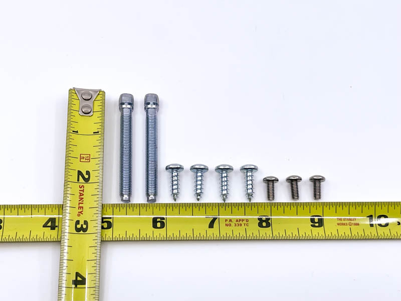 HEADLIGHT BUCKET HARDWARE KIT- 57 PASS/RANCHERO 2 REQ