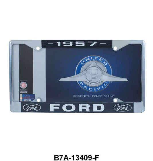 "FORD" LICENSE PLATE FRAME - 1957