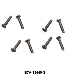 TAIL LIGHT LENS SCREWS - 57 PASS 57-58 RANCHERO SET OF 8