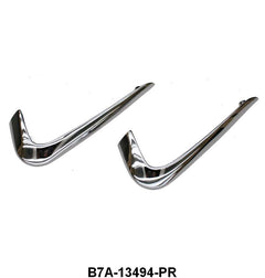 TAIL LIGHT DOOR TOP TRIM - 57 FAIRLANE 500