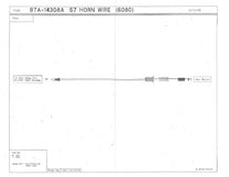 HORN BUTTON WIRE - 57 PASSENGER