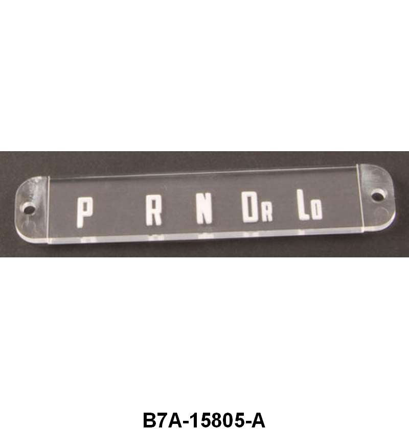 AUTOMATIC COLUMN SHIFT INDICATOR (PRNDL) - 57 PASSENGER W/2 SPEED AUTO