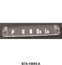 AUTOMATIC COLUMN SHIFT INDICATOR (PRNDL) - 57 PASSENGER W/2 SPEED AUTO