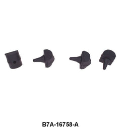 HOOD SIDE BUMPER ON FENDER - 57-59 PASS, 60-61 FLCN, 60-63 CMT, 57-61 RANCHERO