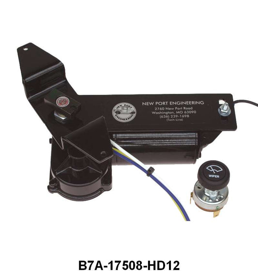 ELECTRIC WIPER MOTOR - 57 PASSENGER, RANCHERO, 2 SPEED