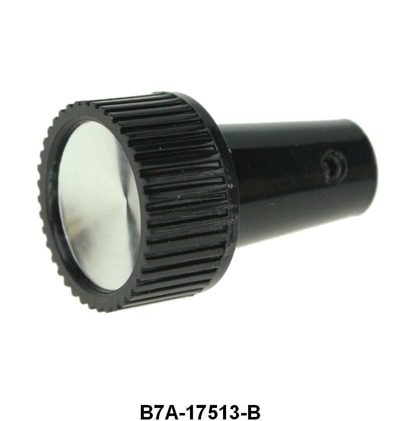 WIPER SWITCH KNOB - 57 PASS/RANCHERO BLACK