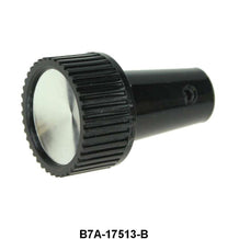 WIPER SWITCH KNOB - 57 PASS/RANCHERO BLACK