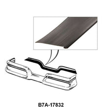 REAR BUMPER TO BODY OR STONE DEFLECTOR SEAL - 57-58 PASSENGER EXCLUDING RETRACT