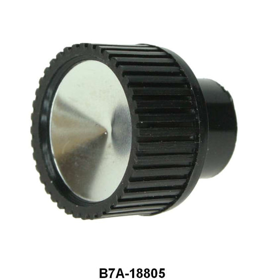 RADIO KNOB - 57 PASS/RANCHERO 2 REQUIRED  BLACK