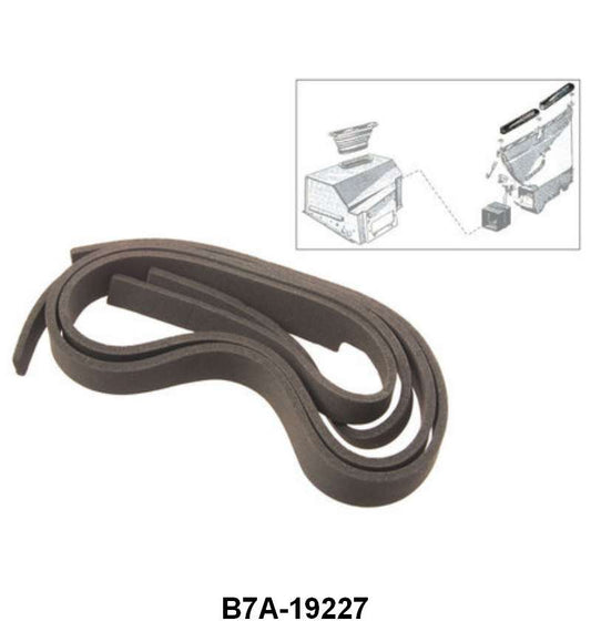 DEFROSTER DUCT TO GARNISH MOLDING SEAL - 57 PASSENGER PLENUM