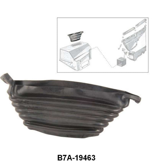 PLENUM CHAMBER TO WINDSHIELD DEFROST CONNECTOR - 57 PASSENGER