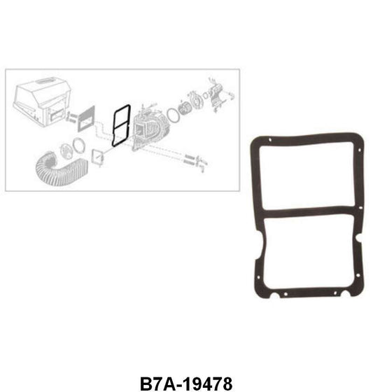 BLOWER HOUSING TO FIREWALL GASKET - 57 PASSENGER
